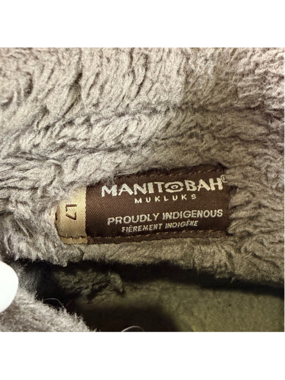 Manitobah Mukluks Womens 7 Beaded Vibram Suede Fur Trim Cozy Mukluk Boots Brown - Picture 11 of 12